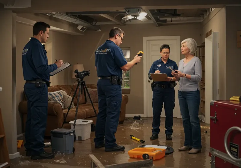 Water Damage Assessment and Insurance Documentation process in Sabina, OH