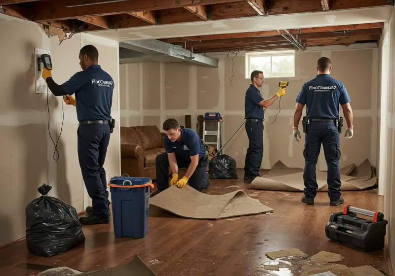 Flood DamageMaterial Assessment and Debris Removal process in Sabina, OH